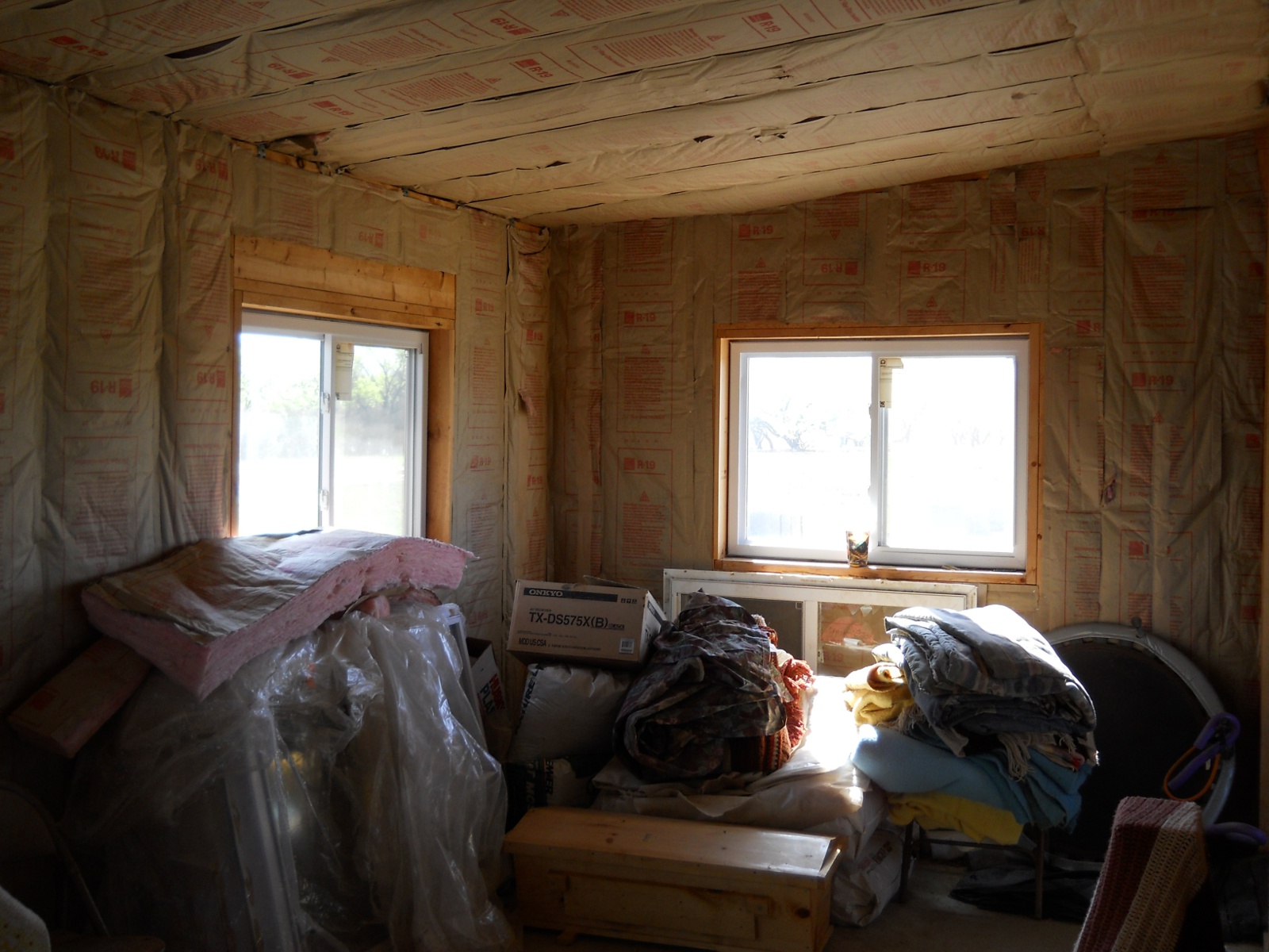 Summer Kitchen - Update II - Insulation & Final Cross Wall | The ...