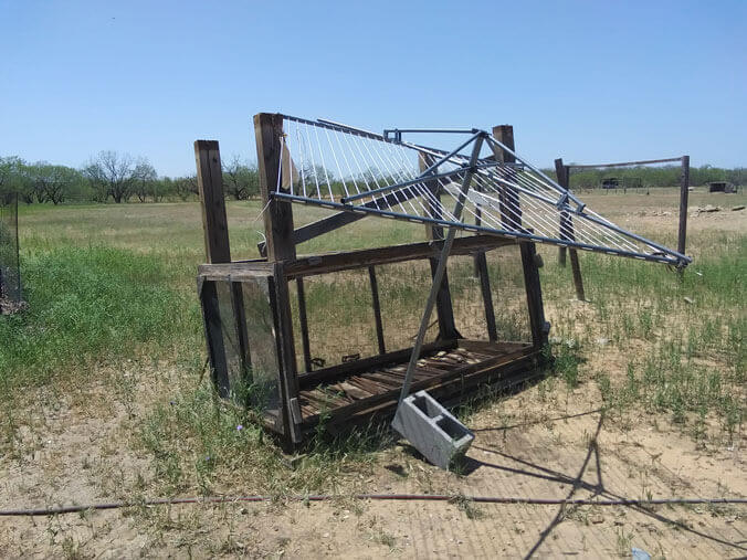 Storms May 2023 - Upside Down Meat Dryer