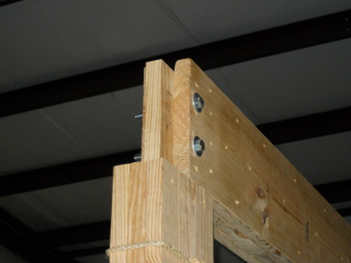 Barn Loft Cross Beam End