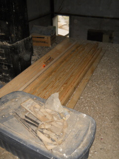 Wood Stack for Barn Loft Shelves