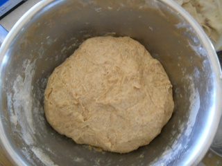 Simple Bread Rolls Dough Before Rising