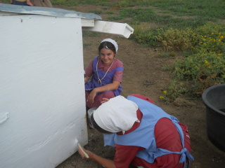 Goat Shed Painting