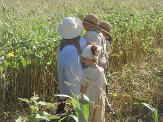 Community Work Day Children Weed Pulling