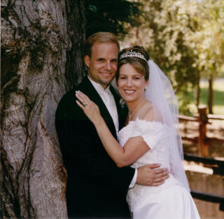 David & Susan Wedding Couple