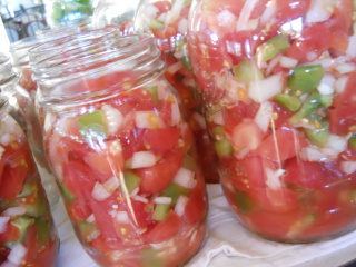 Spring Garden 2012 Lacto-Fermented Tomatoes