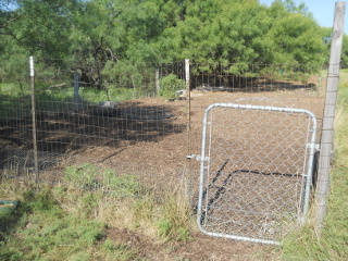 New Mulch Layer on Garden 1