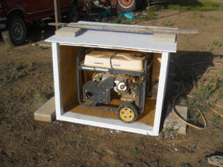New Generator Box in Place