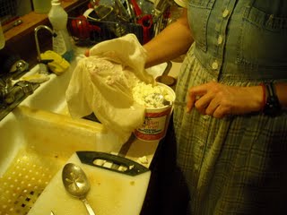 Goat Milk Cheese Storage