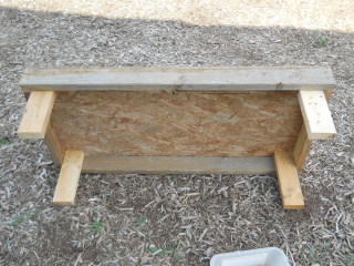 Goat Milking Stand Under Side of Base