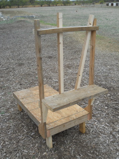 Goat Milking Stand Complete