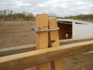 Goat Milking Stand Neck Holders Latch