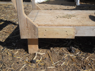 Goat Milking Stand Bracing Block