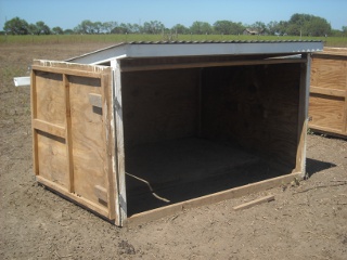 Goat Shed Redesign, Main Door Open