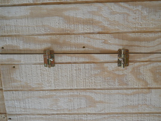 Attic Access Door Bolt Latches Latched