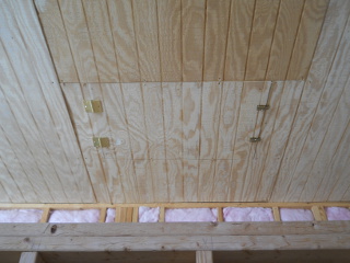 Attic Access Door Installed