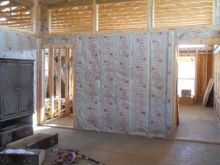 House Bedroom Insulation East Wall