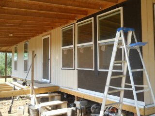 More East Lower Siding of House