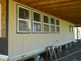 Lower North Siding Done