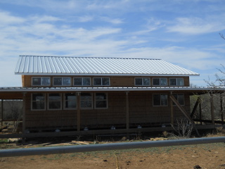 Another View of the Completed Siding of Upper North Side