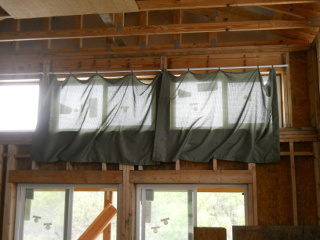 First Upper Window Drapes