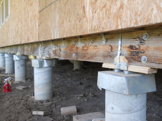 View of Beam with Spacers Set