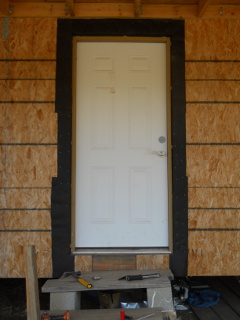 Front Screen Door Tar Paper