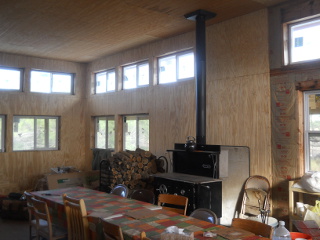 House Kitchen Siding, North Wall Complete