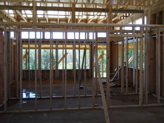 House Internal Walls In Kitchen Facing the Bedroom