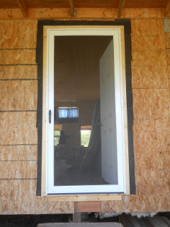 Kitchen Screen Door from Outside