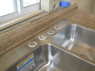 Kitchen Sink Installed