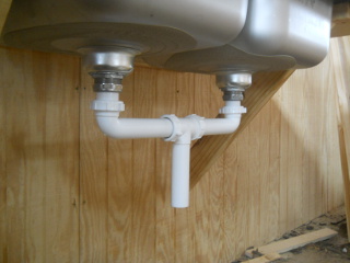 Kitchen Sink Installed