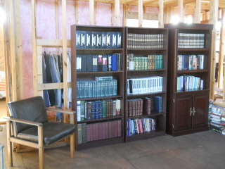 House Library Books in Shelves