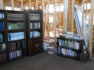 More House Library Books in Shelves