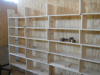 Bookshelf with Sides Done