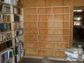 Library Bookshelves on 2nd Wall
