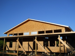 Roof Gabled End with Metal Edging