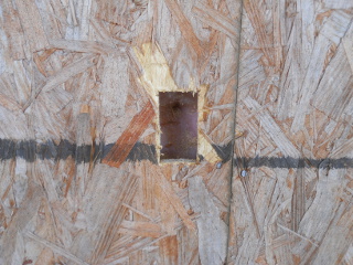 External Electricity Wall Square Cut Out