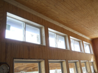 Great Room Upper Windows Inside Sills