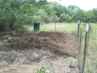 More Mulch on Hugelkultur Beds