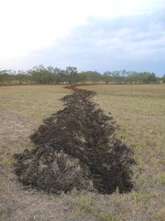 Second Swale Trench Dug Out