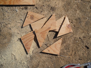 Meat Dryer Screen Door Plywood Corner After Cuts