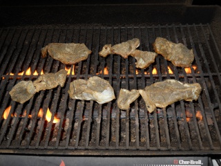 Meat Dryer Dried Meat on Grill