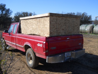 Mulch Truck Bed Carrier