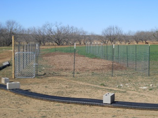 Garden 2 Fencing Up