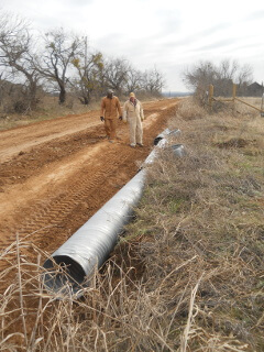 Culvert Pipe in Culvert