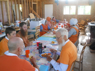 More Eating the Orange Day Meal