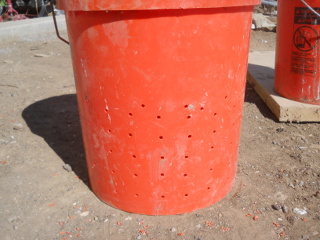 Drilled Out Bucket