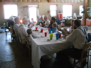 During Final Passover Psalms Singing