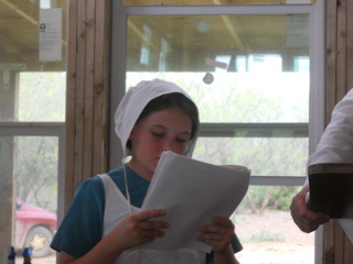 Child Reading the Seder Questions