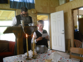 Child Reading Passover Questions